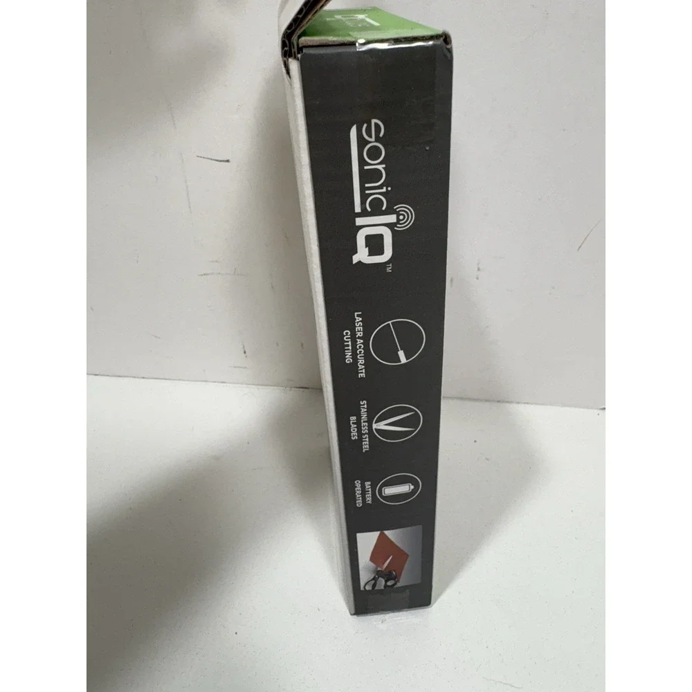 SonicIQ Laser Scissors Cuts Straight Fast Laser Guided Scissors‎ Sonic IQ New